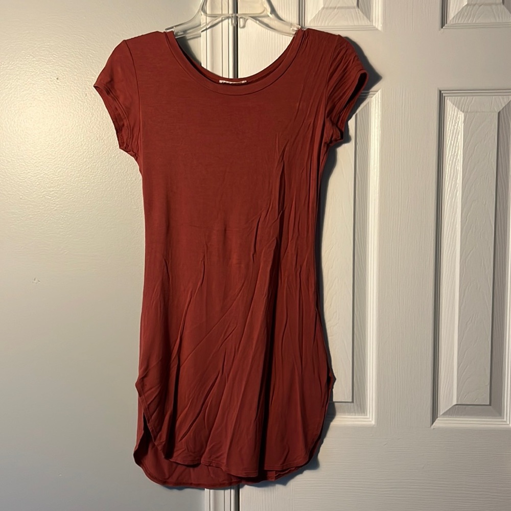 Simple Orange Dress